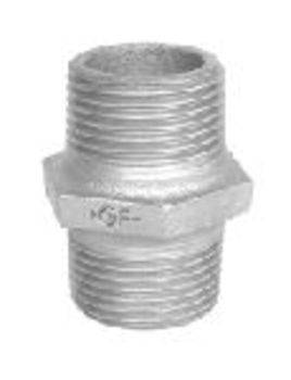 +gf+ Brystnippel Galvaniseret  3/8