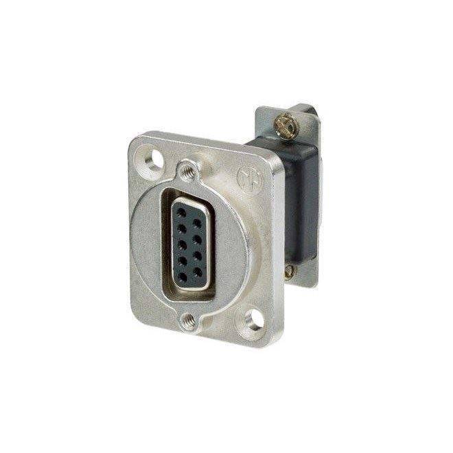 D-Sub-9 Chassis Connector /Gennemføring - Neutrik