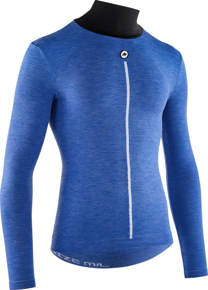 Assos Uz Winter Longsleeve Skin Layer P1 - Calypso Blu
