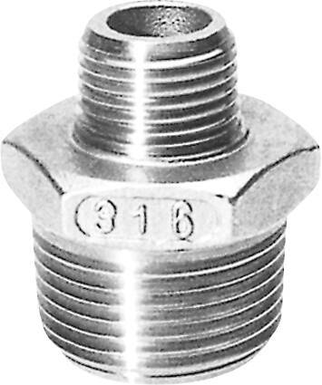 Brystnippel 1x3/4  Aisi 316 - Solar Plus