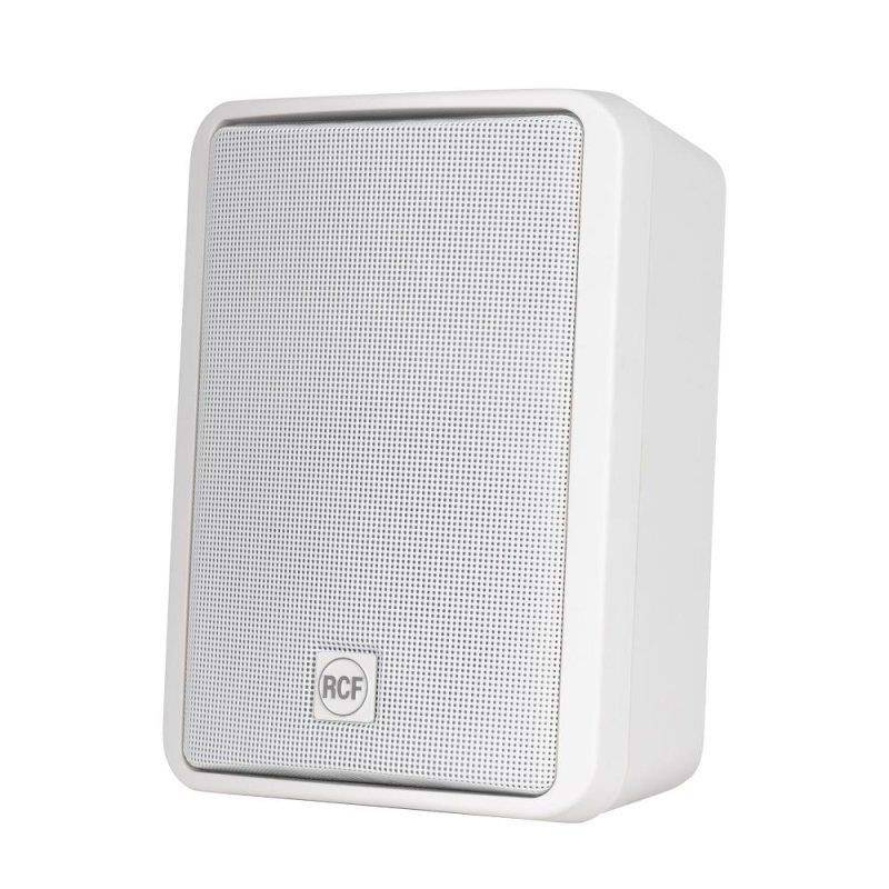 Rcf Væghøjttaler 2-Vejs 4" Sæt (2 Styk) 40w 100 V Ip55, Hvid