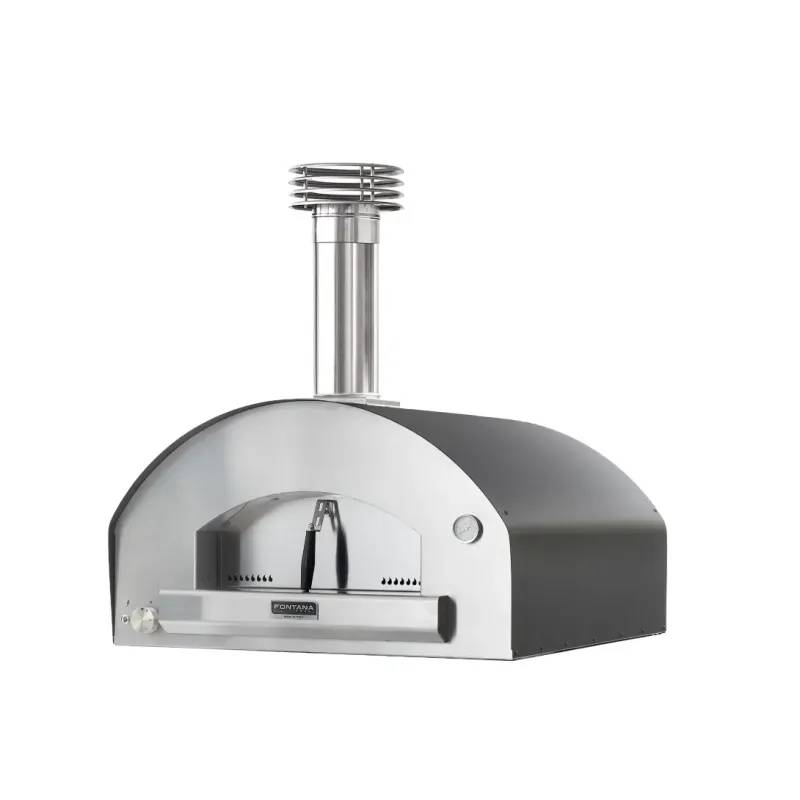 Fontana Forni Marinara Antracite Gas Pizzaovn Bordmodel