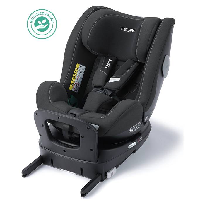 Recaro Autostol Salia 125 Kid I-Size Fibre Black