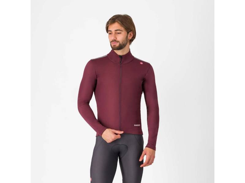 Castelli Espresso Air Jacket - Cykeljakke - Deep Bordeaux - Xxl