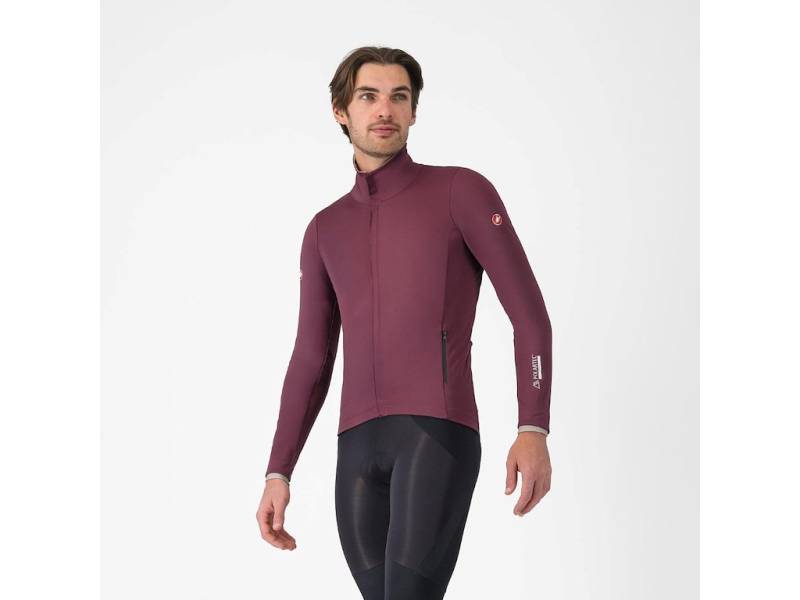 Castelli Alpha 150 Jacket - Cykeljakke - Deep Bordeaux - Xxl