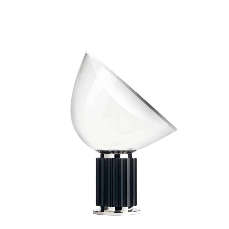 Taccia Glasskærm Bordlampe Led Sort - Flos