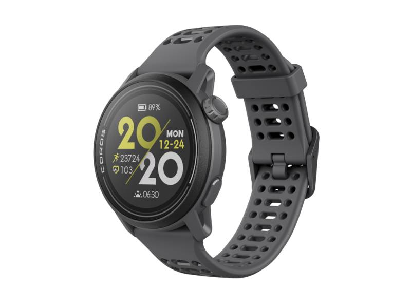Coros Pace 3 - Sportsur Med Gps - Sort - Silikone Rem