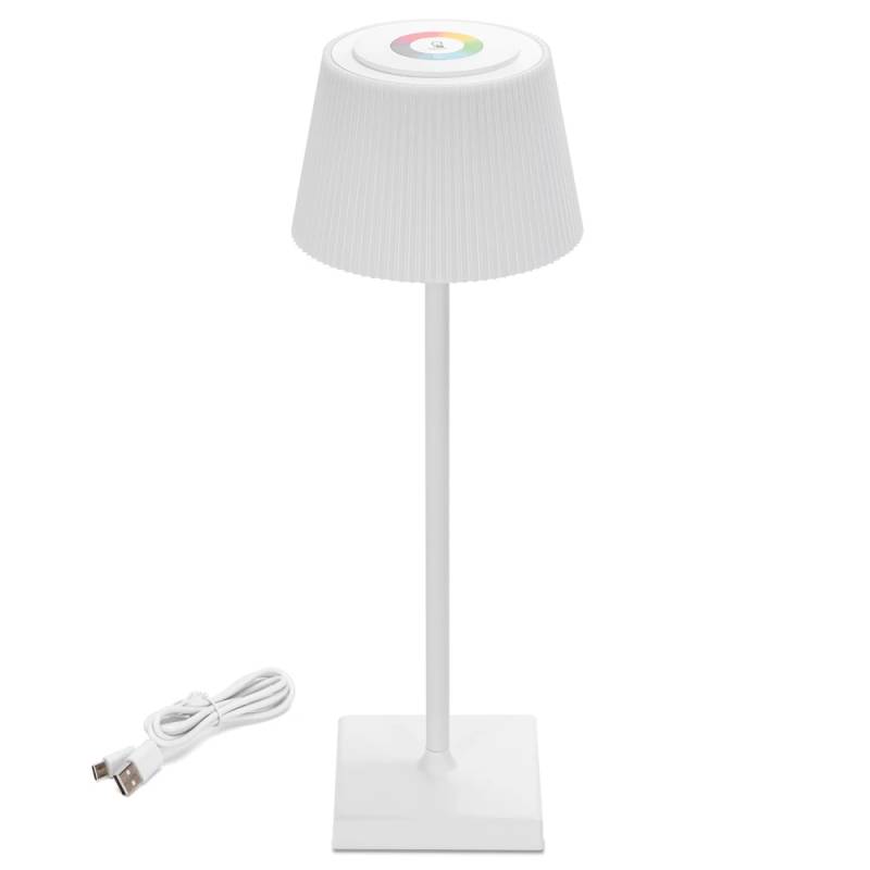 Outlet: Led Bordlampe - 4w Rgb+cct(3000-5000k) Berøringsdæmpning Ip54/Hvid - Kulør : Rgb + Cct (varm Til Kold Hvid) - Aigostar