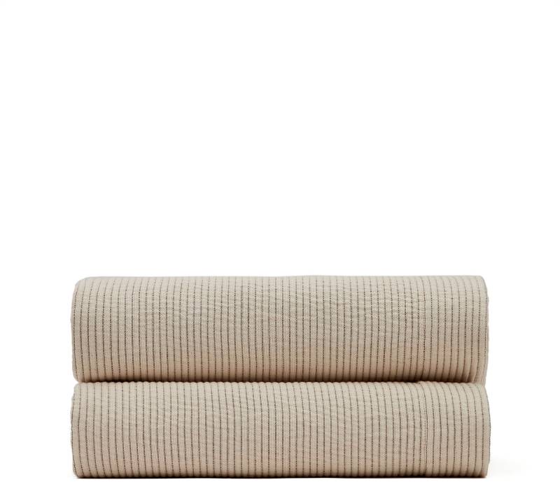 Sengetæppe Kave Home Bedar 260x240 Cm Hvid 100% Bomuld Jacquard Rustik Kolonial