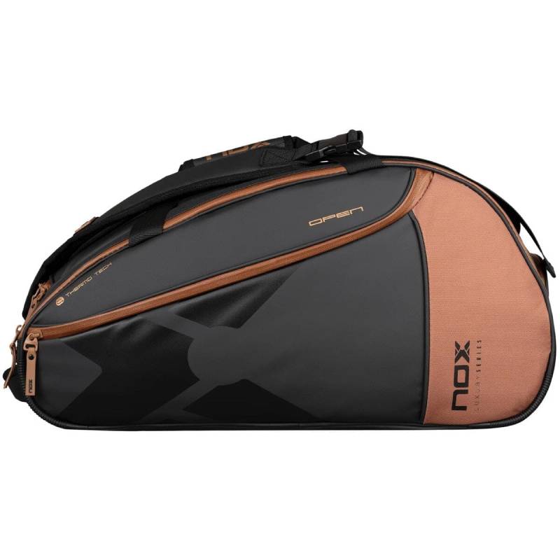Nox Luxury Open Series Padeltaske (black/Brown)