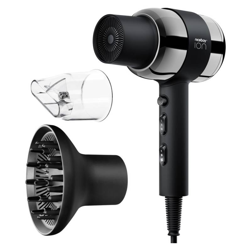 Niceboy Ion Airsonic Pro Hårtørrer Med Diffuser