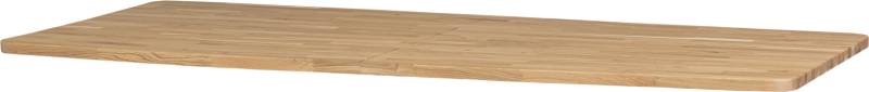 Bordplade Til Plankeborde Woood Tablo Egetræ Natur 240x100 Cm Med Afrundet Kant