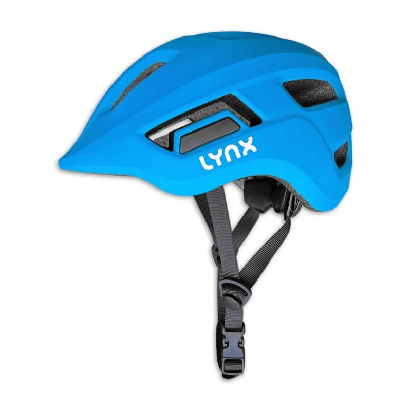 Cykelhjelm Til Børn Blå 48-52cm - Lynx