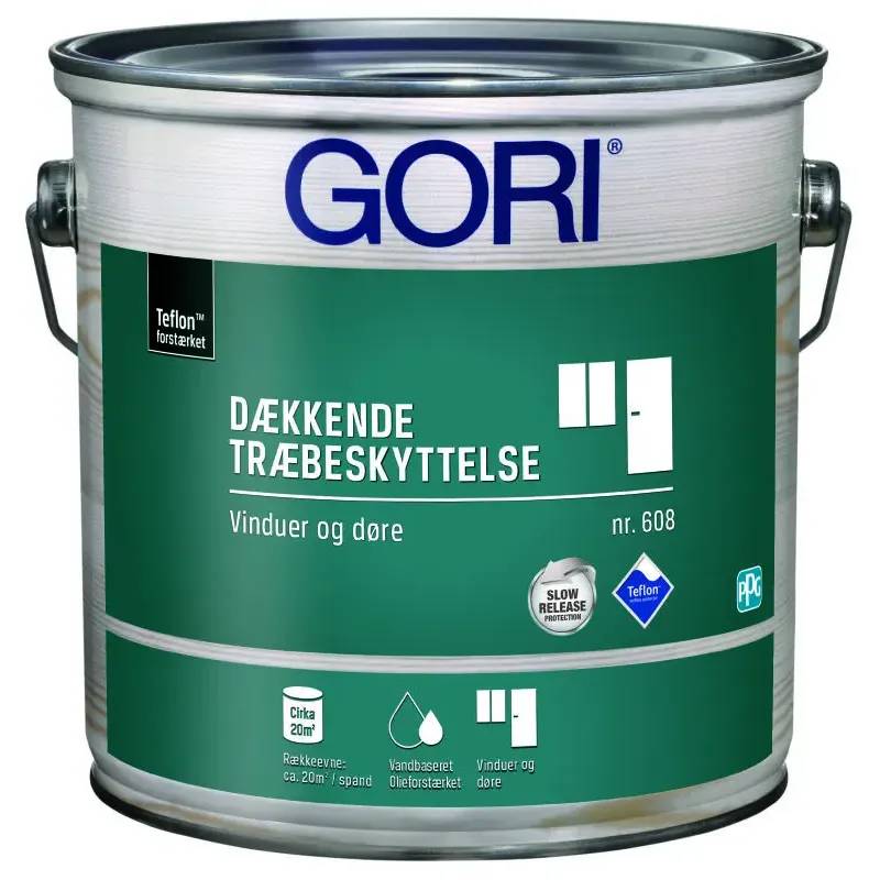 Gori 608 Dækkende Vinduesmling 2,5 L Kridt