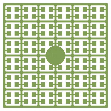Pixelhobby Midi Perler 433 Lys Jagtgrøn 2x2mm - 140 Pixels