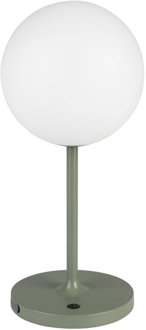 Bordlampe Studio White Hub ø15ã—33 Cm Mørkegrå Polypropylenplast & Jern Batteridrevet Med Dæmper Ip44