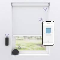 Motionblinds Trdlst/Motoriseret Rullegardin, Mrklgning, Bluetooth, 120x190 Cm, Hvid, Komplet