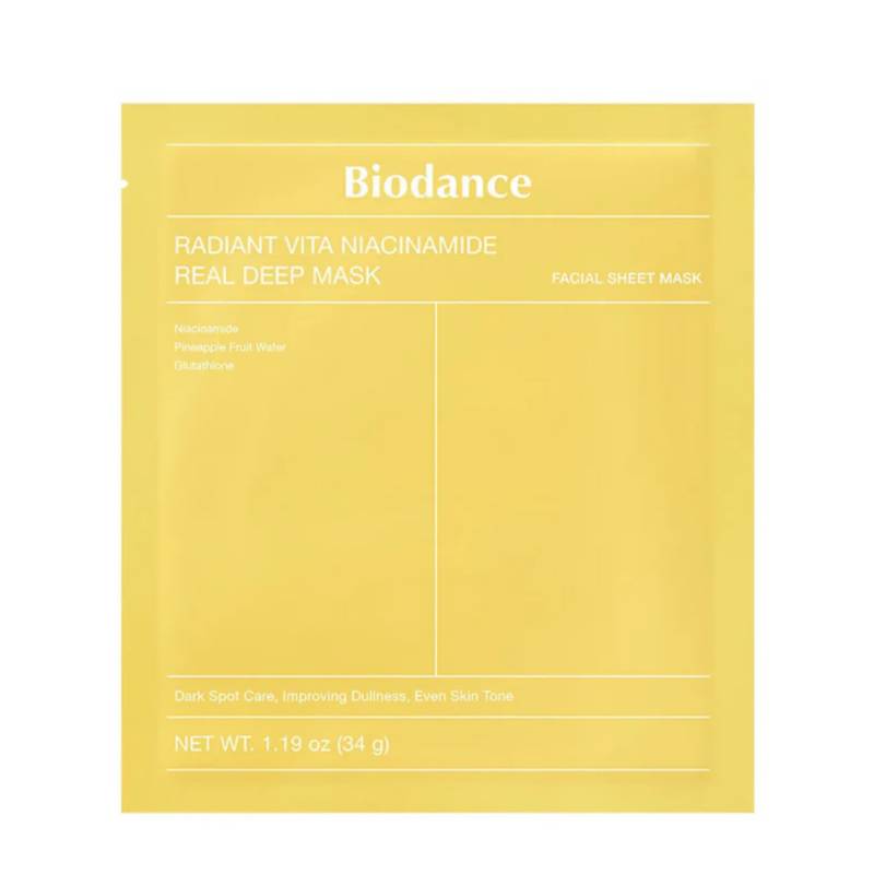 Biodance Radiant Vita Niacinamide Sheet Maske