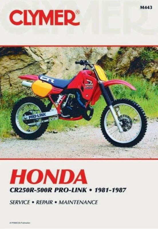 Honda Cr250r-500r Pro-Link Motorcycle (1981-1987) Service Repair Manual - Haynes Publishing Group