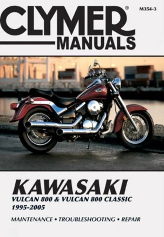 Kawasaki Vulcan 800 & Vulcan 800 Classic Motorcycle (1995-2005) Service Repair Manual - Haynes Publishing Group