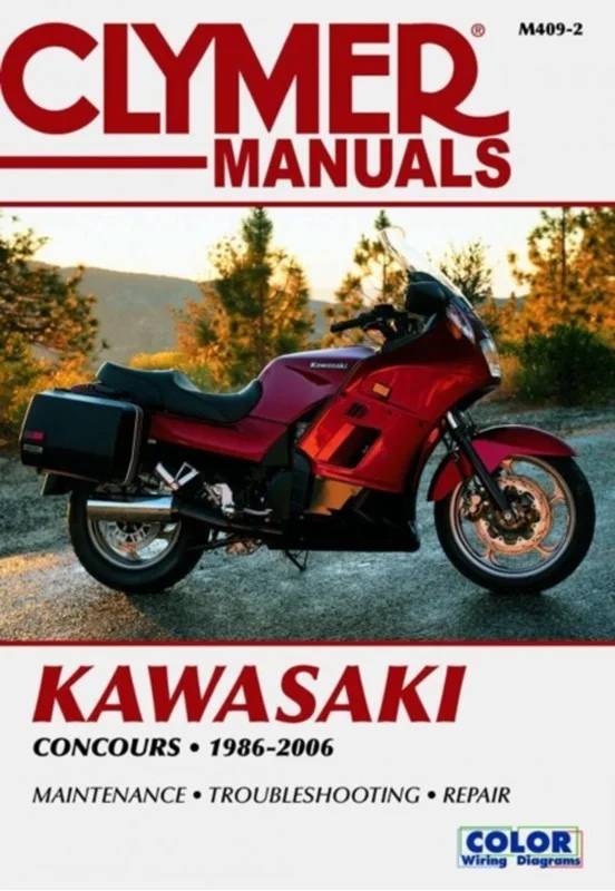 Kawasaki Zg1000 Concours Motorcycle (1986-2006) Service Repair Manual - Haynes Publishing Group